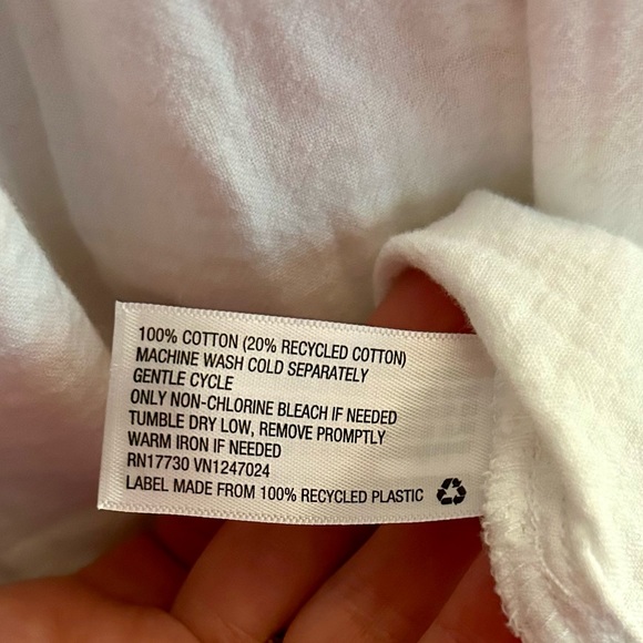 Universal Thread Women’s Flutter Sleeveless Tiered Dress, White,  Medium - Picture 7 of 13